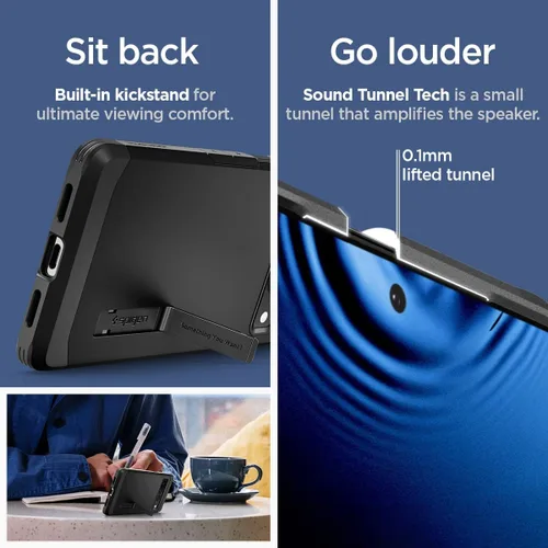 Miniatura 6 de Spigen Funda Tough Armor compatible con Google Pixel 7 Pro, color negro