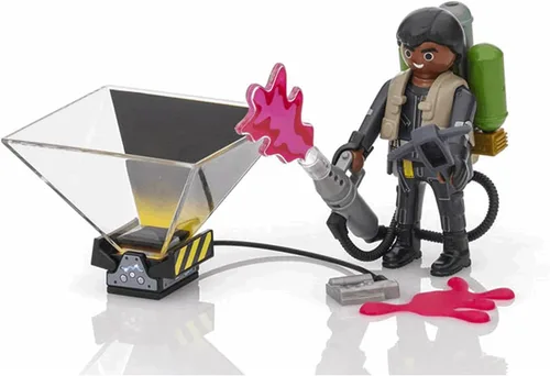 Miniatura 5 de PLAYMOBIL 9349 Ghostbusters II Winston Zeddemore Playmogram Figura 3D