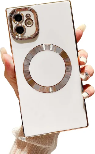 Miniatura 52 de Owncase Funda Magnética para iPhone 11, (Compatible con MagSafe) (Protección Completa de Lente de Cámara) (Esquinas Reforzadas) Funda Parachoques
