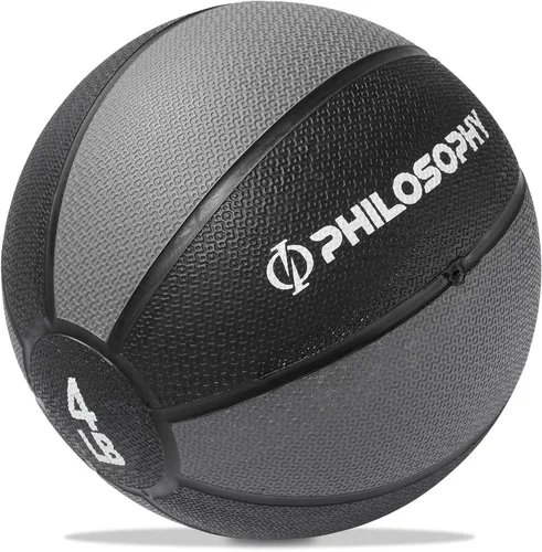 Philosophy Gym Balón medicinal - Pelota antideslizante de fitness con peso