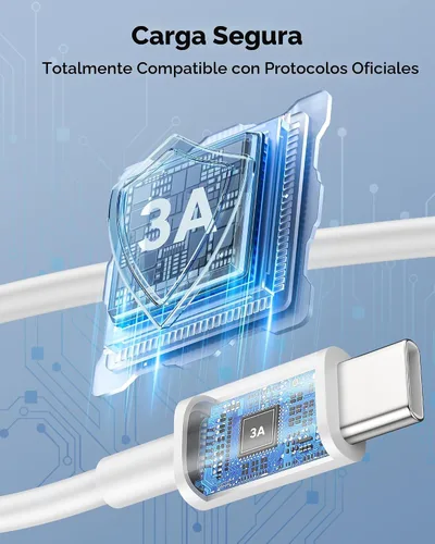 Miniatura 5 de Cable Carplay de coche para iPhone 17/17 Pro/Air/16e/16/15 Pro Max/Plus, 2 unidades USB A a USB C para CarPlay USBC, iPad, Galaxy, Pixel, accesorios