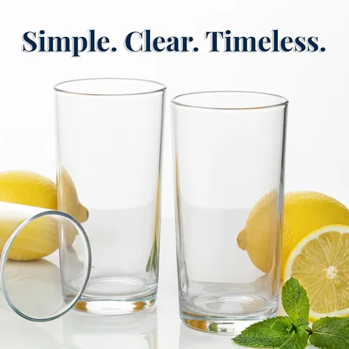 Miniatura 6 de Vasos US Acrylic Clásicos de Plástico Transparente Reutilizables (Juego de 6) Tazas de Té Helado de 24 oz Vasos sin BPA, Fabricados en EE. UU.