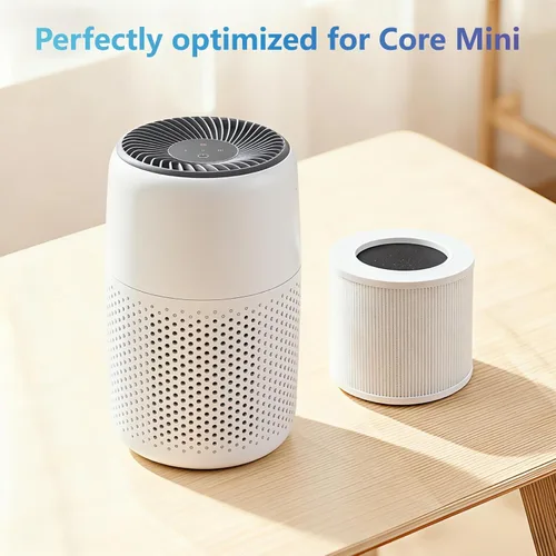 Miniatura 2 de Filtro de repuesto para purificador de aire compatible con Levoit Core Mini filtro purificador de aire 3 en 1 H13 True HEPA, filtro de carbón