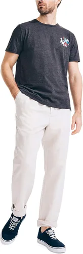 Miniatura 2 de Nautica Pantalón de lino con cordón de ajuste clásico para hombre