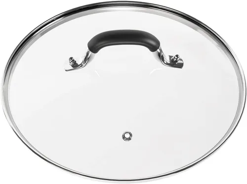 Miniatura 9 de Tapa de vidrio templado de 8 pulgadas compatible con sartén de hierro fundido Lodge de 8 pulgadas y ollas de 2 cuartos de galón