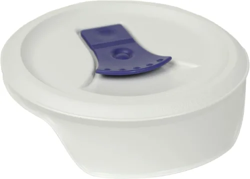 Miniatura 2 de CorningWare FM-22-VPC - Taza de sopa redonda blanca francesa de 20 onzas, tapa ventilada, paquete de 2