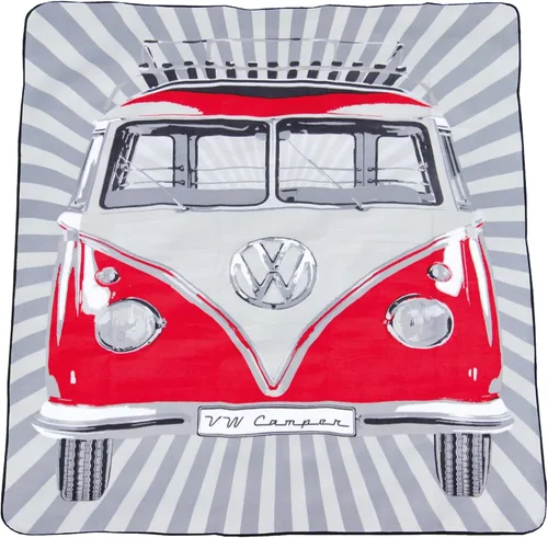 Miniatura 8 de BRISA VW Collection - Manta de picnic para Volkswagen GTI (GTI The Legend/Rojo/78.7x59.1 in/59x78.7 pulgadas)