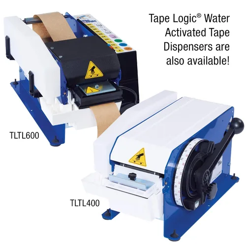 Miniatura 4 de Ship Now Supply Tape Logic #7500 Cinta activada por agua reforzada preimpresa, advertencia, 3 pulgadas x 450 pies