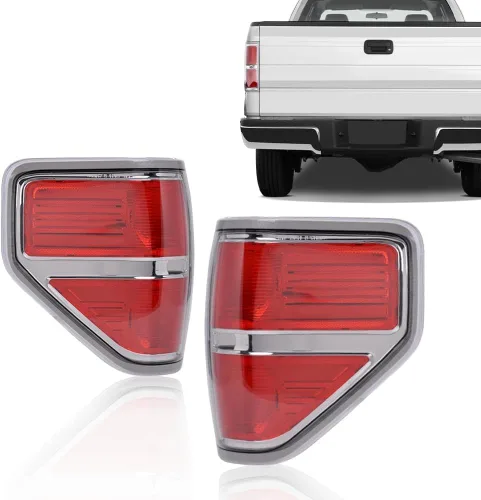 Miniatura 5 de ALLGOOD Luces traseras compatibles con Ford F150 2009 2010 2012 2013 2014 (no compatible con el modelo original con lámpara trasera LED). Par