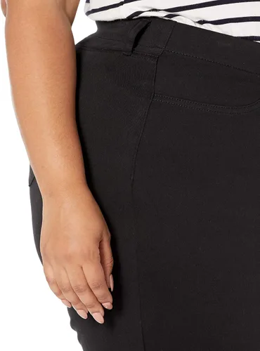 Miniatura 6 de Tienda Essentials - Jeggings de punto elástico para mujer, sin cierre (disponible en talla extragrande)