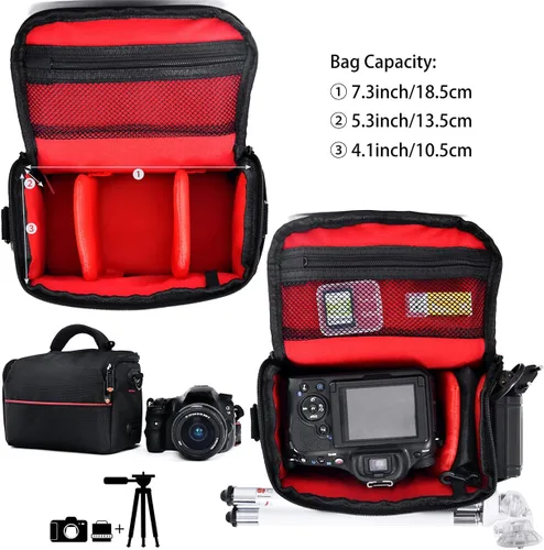 Miniatura 8 de FOSOTO Funda compacta para cámara con cubierta impermeable para lluvia compatible con Canon EOS M50 PowerShot SX420 SX430 SX70 SX50 SX30IS Sony
