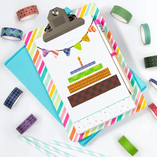 Miniatura 5 de KOVANO Juego de 60 rollos de cinta Washi - Cinta adhesiva decorativa para suministros de álbumes de recortes, manualidades DIY, diarios personales
