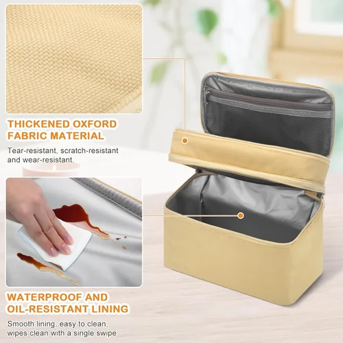 Miniatura 4 de Funda para batidora de mano para ayuda de cocina, bolsa de almacenamiento de accesorios para licuadora de inmersión, bolsa de transporte de mano