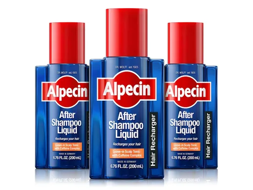Miniatura 7 de Alpecin After Shampoo - Recargador líquido de cafeína, 6.76 onzas líquidas, tónico para el cuero cabelludo para el crecimiento del cabello