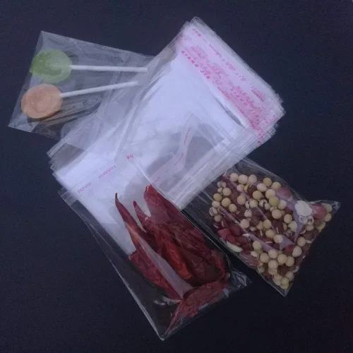 Miniatura 7 de Borningfire - 200 bolsas de celofán transparentes y resellables de 3 x 4 pulgadas con sello autoadhesivo, ideales para panadería, velas, jabón