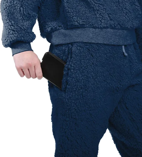 Miniatura 6 de FOCO NCAA - Conjunto de pantalones de camisa Sherpa para mujer