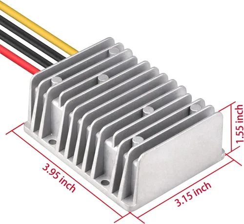 Miniatura 5 de Convertidor reductor de voltaje de 36 V 48 V CC baja a 24 V 10 A 240 W, fuente de alimentación CC/CC de transformador buck, a prueba de agua