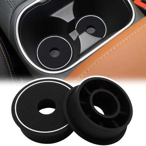 Miniatura 14 de Auovo Espaciador de repuesto para portavasos de 2.75 pulgadas, apto para Chevy Camry, accesorios de silicona, soporte para tazas, elevador
