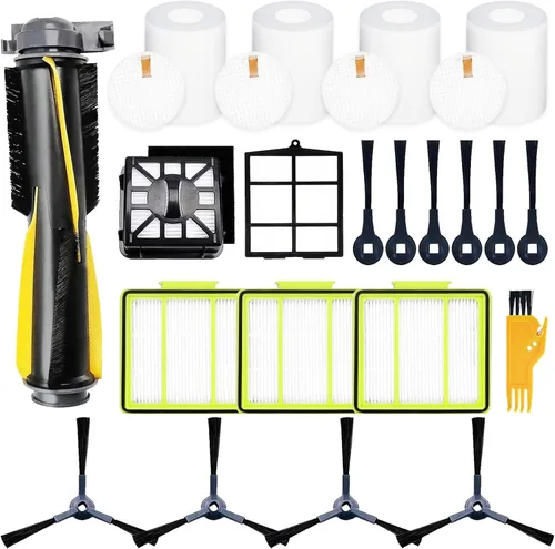 Miniatura 8 de AirClean - Paquete de 4 filtros de espuma de repuesto de 3.7 pulgadas de alta base de repuesto compatibles con Shark IQ Robot Vacuum R101AE RV1001AE