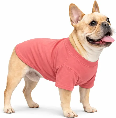 Miniatura 28 de Lovelonglong 2019 - Ropa para mascotas, Disfraces para Perro, Ropa Camisetas en blanco para Perros Grande Medianos Pequeños 100% Algodón 18