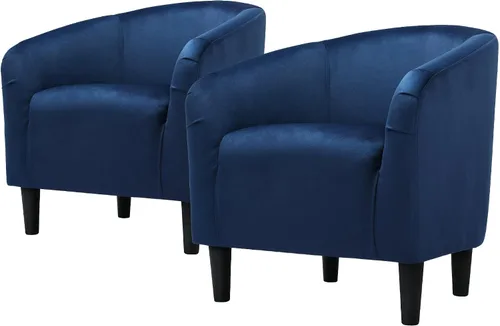 Miniatura 12 de Topeakmart Silla de barril, silla de acento de sherpa suave, silla auxiliar de club, estilo moderno, asiento profundo, sillón de barril para sala