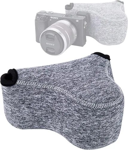 Miniatura 11 de JJC Funda de neopreno ultra ligera en negro para cámara, compatible con X-E4 X-T30 II X-T30 X-T20 X-T10 + lentes prime cortas, 18mm F1.4/ 27mm F2.8