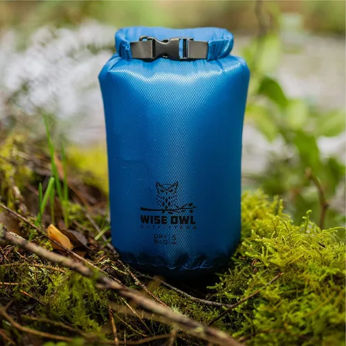 Miniatura 6 de Wise Owl Outfitters Bolsa seca impermeable – Totalmente sumergible 1 paquete o 3 bolsas ultraligeras herméticas impermeables – Tamaños 5L, 10L y 20L