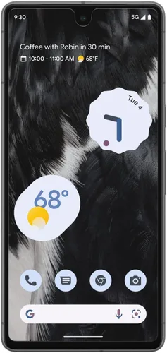 Miniatura 2 de OtterBox Protector de pantalla antimicrobiano Google Pixel 7 Alpha Flex - Transparente, ajuste de precisión, claridad de cristal, respuesta táctil