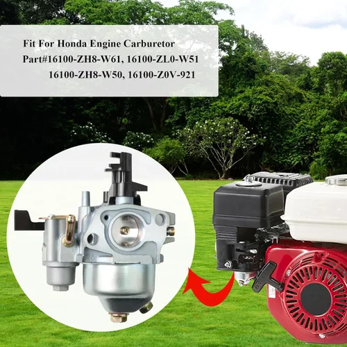 Miniatura 7 de Carburador GX160 Compatible con Honda GX120 GX200 Carburador 5.5HP 6.5HP 7HP Motor Harbor Freight Predator 212cc 16100-ZH8-W61