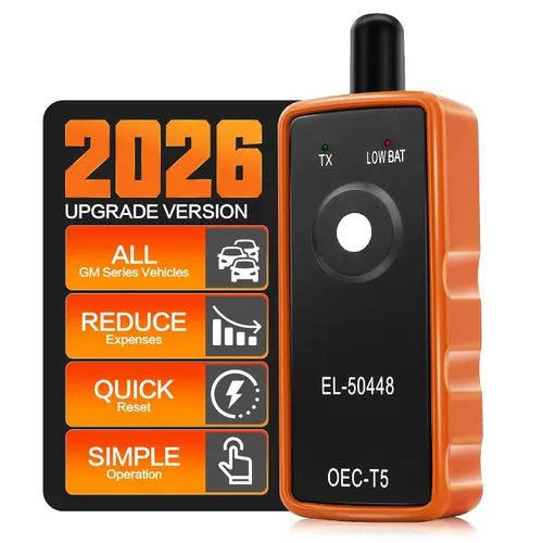Herramienta de reaprendizaje TPMS para sensor de neumáticos de automóvil, FIRSTOOL EL-50448 TPMS herramienta de reinicio de neumáticos, herramienta