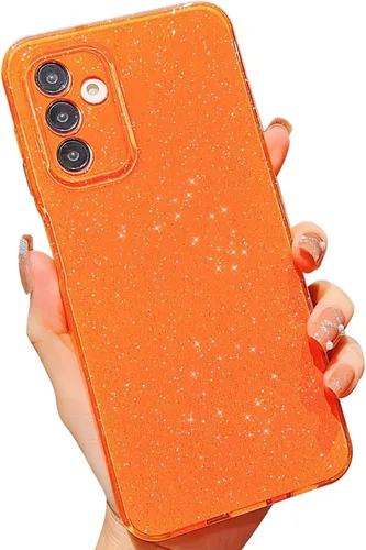 Miniatura 60 de MINSCOSE Funda compatible con Samsung Galaxy A14 5G, bonita funda delgada con purpurina fina, a prueba de golpes, de TPU para mujeres y niñas