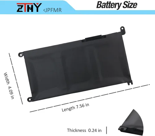 Miniatura 7 de ZTHY JPFMR - Batería de repuesto para laptop Dell Chromebook 3400 3100 2 en 1 5488 5493 5593 Series 0JPFMR 7MT0R 16DPH 65N6H 7T0D3 07GDY DN33X RDNP5