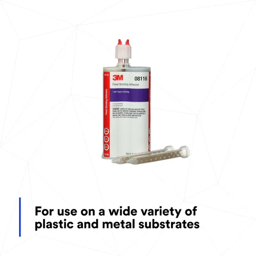 Miniatura 5 de 3M 08116 cartucho adhesivo para unión de paneles - 200 ml Negro