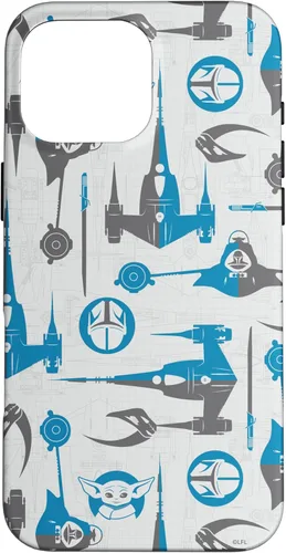 Miniatura 18 de Funda para iPhone 11 Pro Max Star Wars The Mandalorian & Grogu Signets and Starships