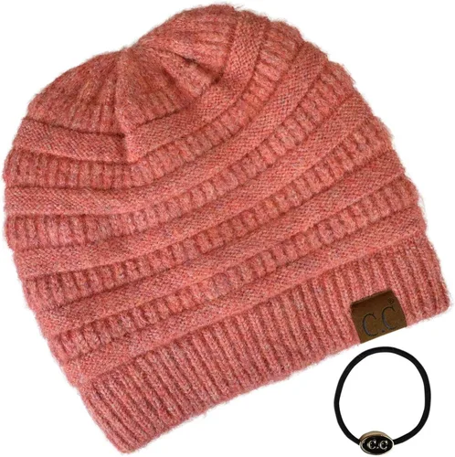 Miniatura 26 de C.C Trendy Warm Chunky Soft Stretch Cable Knit Beanie