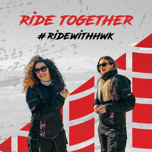 Miniatura 8 de HWK Chaqueta de motocicleta de aventura/turismo para mujer, chaqueta de motocicleta para mujer con armadura CE para montar en moto enduro