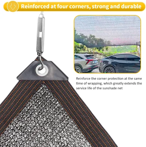 Miniatura 4 de DGSL Cubierta de tela de 40% sombra para invernadero con ojales, lona de malla de 10 pies x 16.4 pies para pérgola, plantas de patio, gallinero