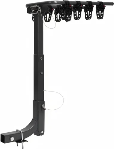 Miniatura 8 de Generic Portabicicletas plegable para 4 bicicletas, soporte de enganche para coches, camiones, SUV, minivans