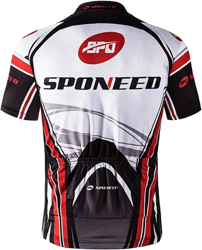 Miniatura 7 de sponeed Hombres Bicicletas Jersey Cremallera Completa Ciclismo Camisa Tops Transpirable