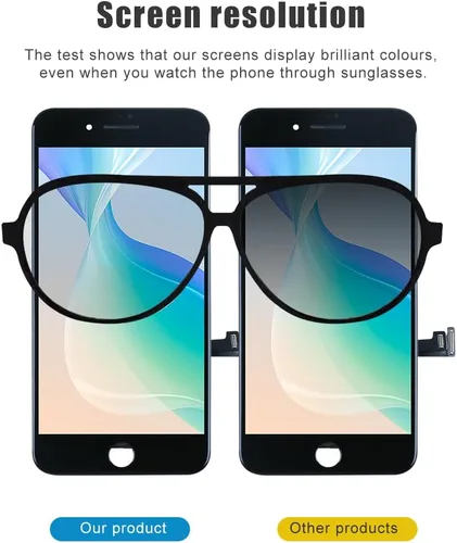 Miniatura 3 de Kit de reemplazo de pantalla para iPhone SE 2022/3ª generación, pantalla LCD de 4.7 pulgadas, conjunto de digitalizador táctil 3D con adhesivo