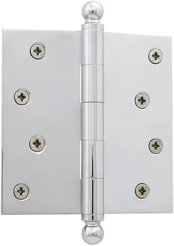 Miniatura 103 de Grandeur Hardware 824304 Bisagra residencial con punta de bellota de 3.5 pulgadas con esquinas de radio de 5/8 pulgadas en peltre antiguo