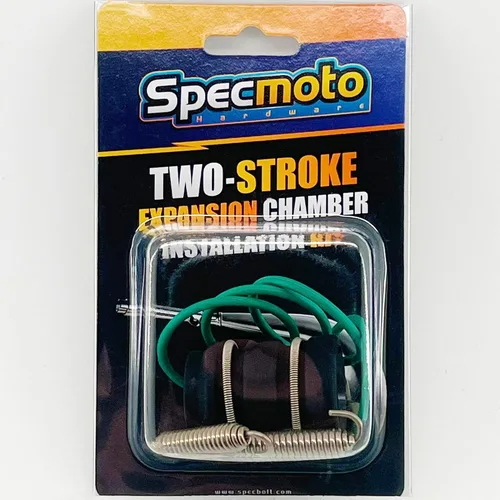 Miniatura 3 de Cámara de expansión de 21/0.906 in a kit de resorte y sello de acoplador de silenciador Euro 2-Stroke KTM SX, Husqvarna TC y GasGas MC 65 85 105 cc