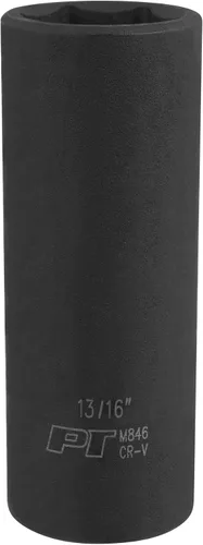 Miniatura 10 de Performance Tool M797 - Juego de 15 piezas de impacto SAE de 1/2 pulgada, kit de herramientas resistentes de grado profesional para uso automotriz e