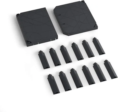 Miniatura 5 de U Brands Estante organizador de casillero de plástico, artículos esenciales para el regreso a clases, se adapta a casilleros de 10 a 13.75 pulgadas