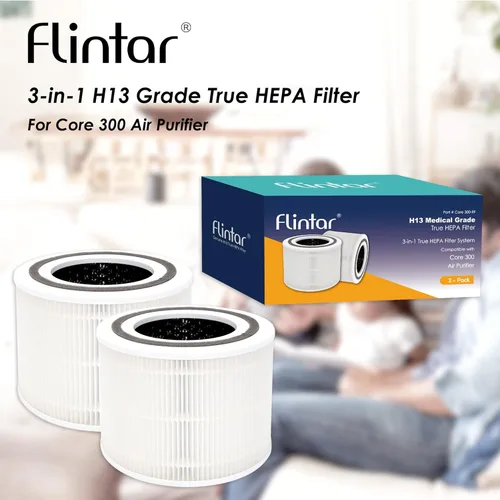 Miniatura 8 de Filtros de repuesto Core 300, fabricados en Taiwán, compatibles con LEVOIT Core 300-P, purificador de aire Core 300S, reemplazo de filtro HEPA
