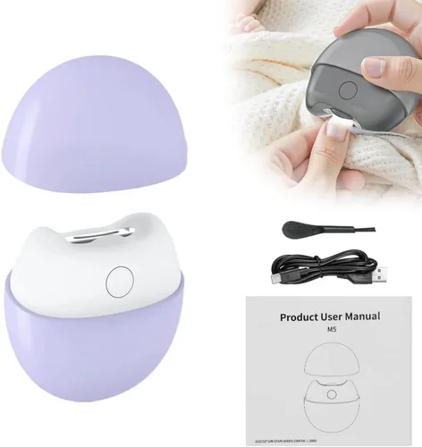 Miniatura 8 de Cortaúñas eléctrico automático 3 en 1, recortador de uñas con luz y almacenamiento de restos de uñas, cortaúñas eléctrico silencioso para adultos
