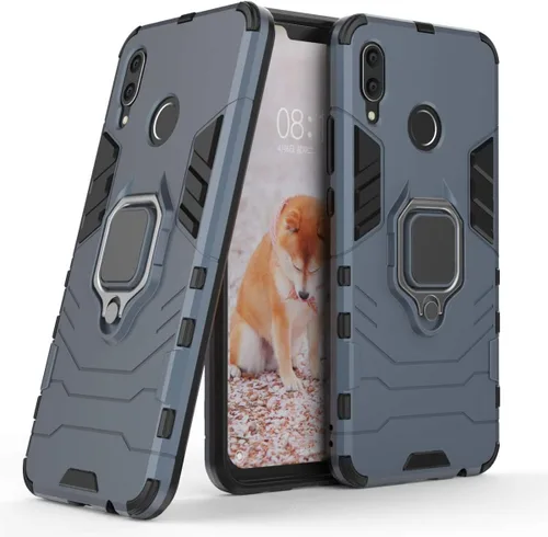 Miniatura 7 de LuluMain Compatible con Huawei Nova3, soporte de anillo de metal, a prueba de golpes, parachoques duro