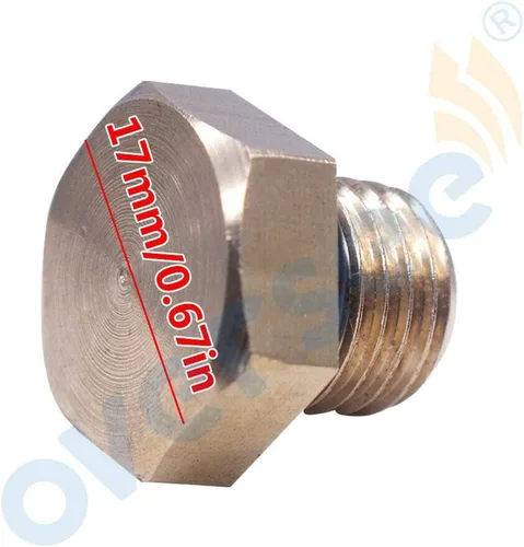 Miniatura 2 de Depósito del enchufe 6H1-43829-00 con junta tórica 93210-09165 para Yamaha 75-90HP 2pcs/set
