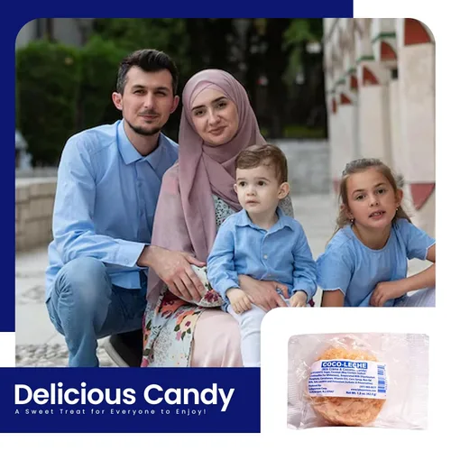 Miniatura 4 de Bocadillo de caramelo de leche de coco, caramelos orgánicos, yogur de coco, caramelo clásico con relleno cremoso, piezas envueltas individualmente