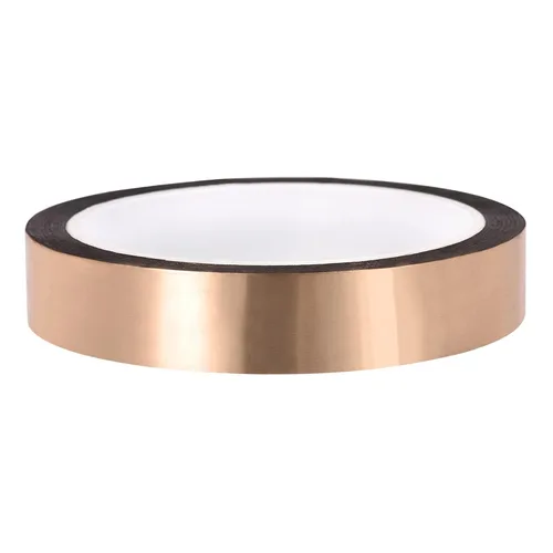 Miniatura 10 de Cinta de película de poliéster metalizado en tono dorado [para pared decorativa, embalaje, impresión] -0.12 pulgadas x 164 pies/1 rollo